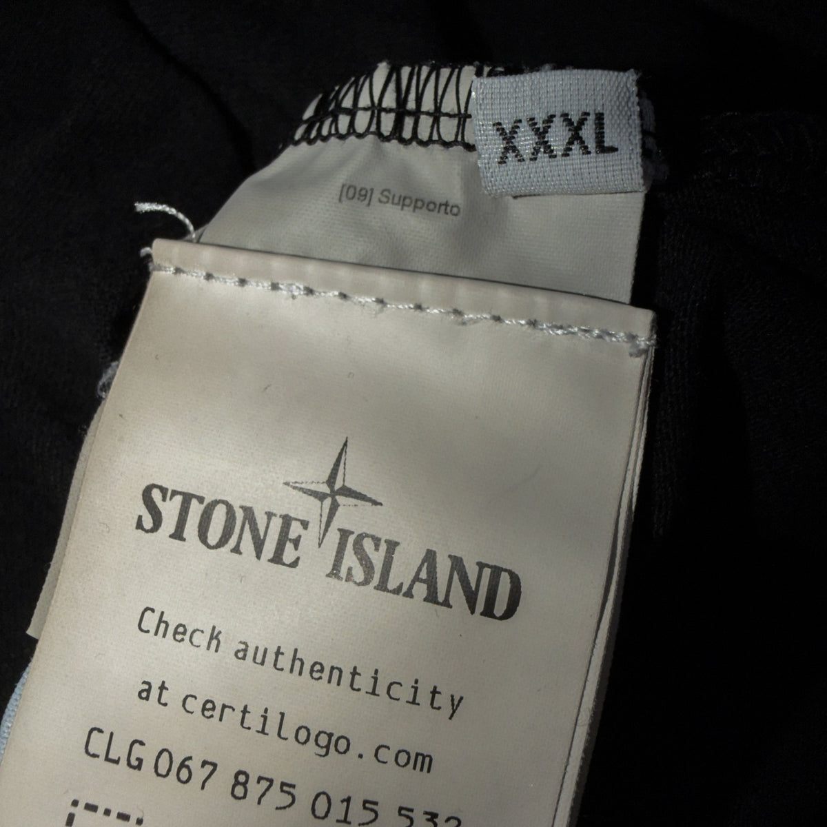 A/W 23 Stone Island ‘Stamp Two’ Print T-Shirt - Black