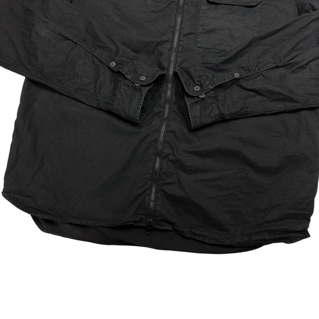 C.P. Company Gabardine Overshirt - Black