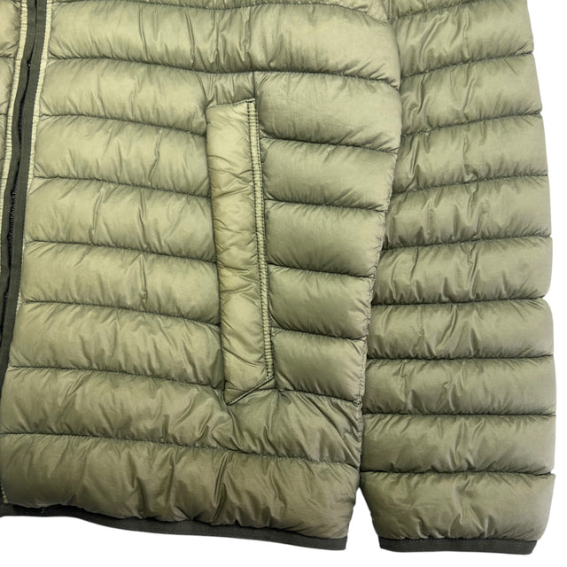 A/W 16 Stone Island Micro Yarn Down Puffer Jacket - Sage Green