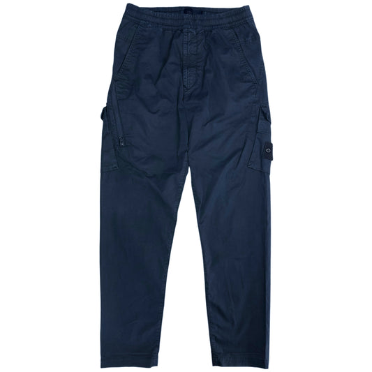 S/S 20 Stone Island Navy Ghost Cargo Trousers