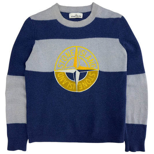 A/W 18 Stone Island Embroidered Logo Knit Sweater