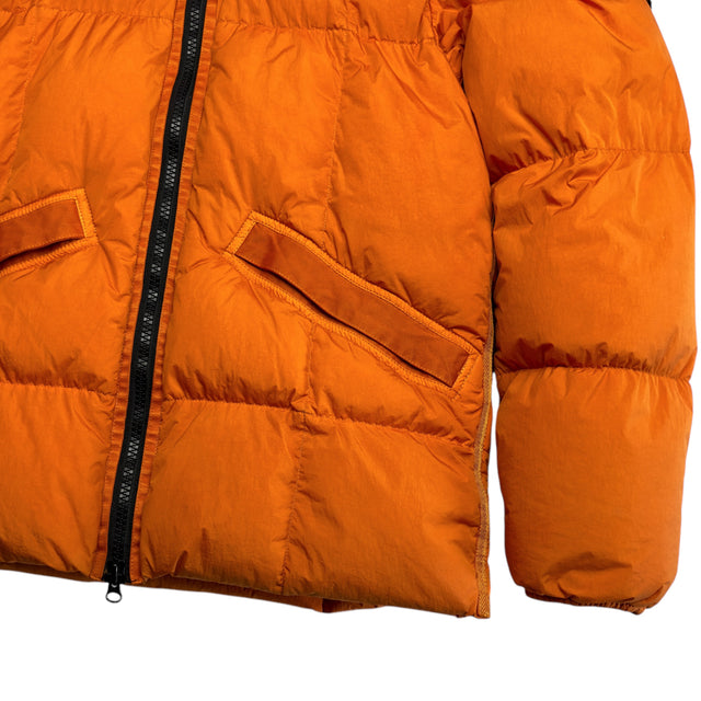 A/W 19 Stone Island Crinkle Reps NY Down Puffer Jacket - Orange