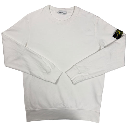 A/W 21 Stone Island Crewneck Sweater - White