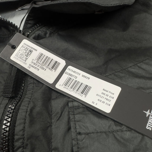 S/S 22 Stone Island Membrana 3L TC - Black