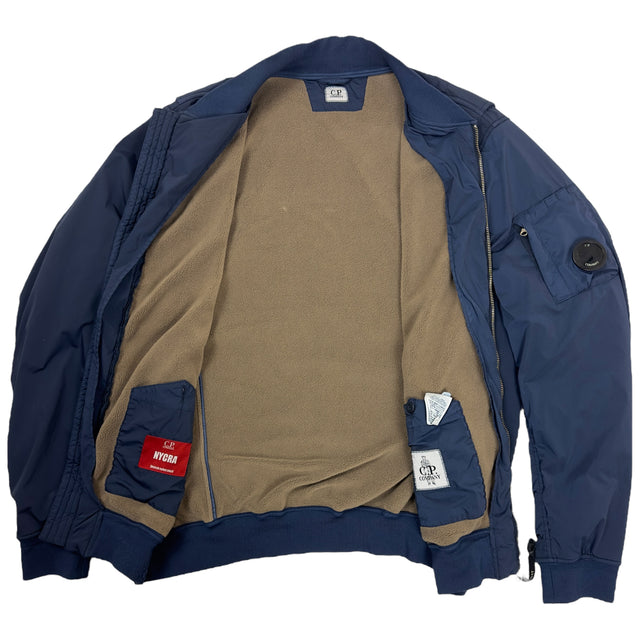 C.P. Company Lined Nycra Bomber - Navy