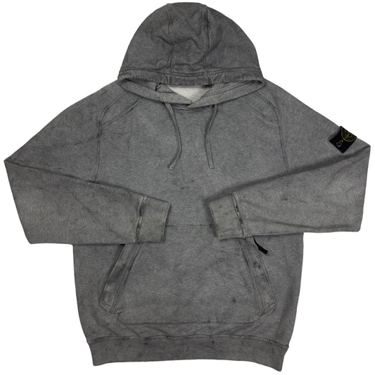 A/W 20 Stone Island Dust Colour Treatment Hoodie - Grey