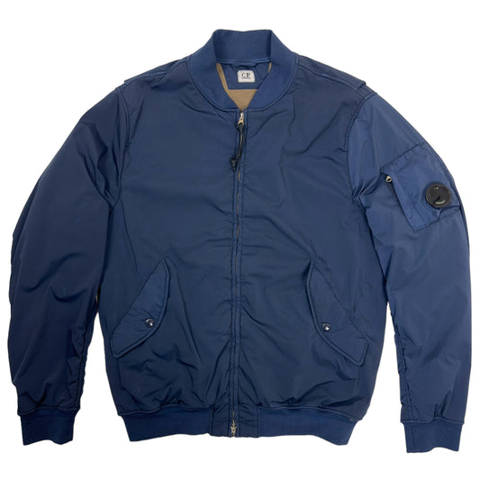 C.P. Company Lined Nycra Bomber - Navy