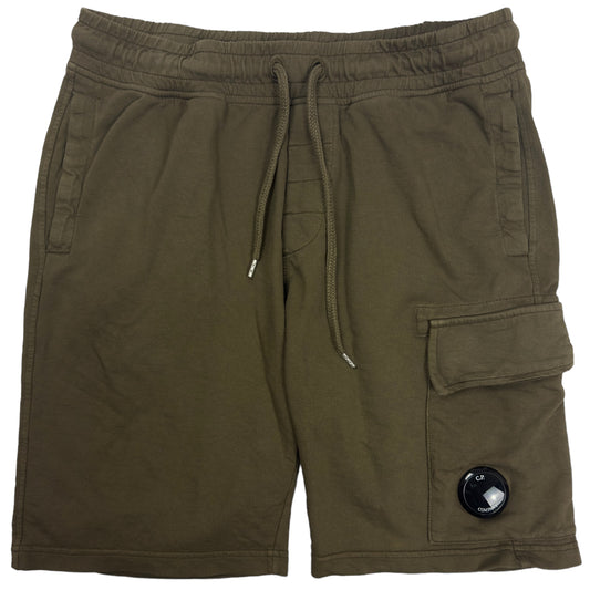 C.P. Company Lens Light Fleece Shorts