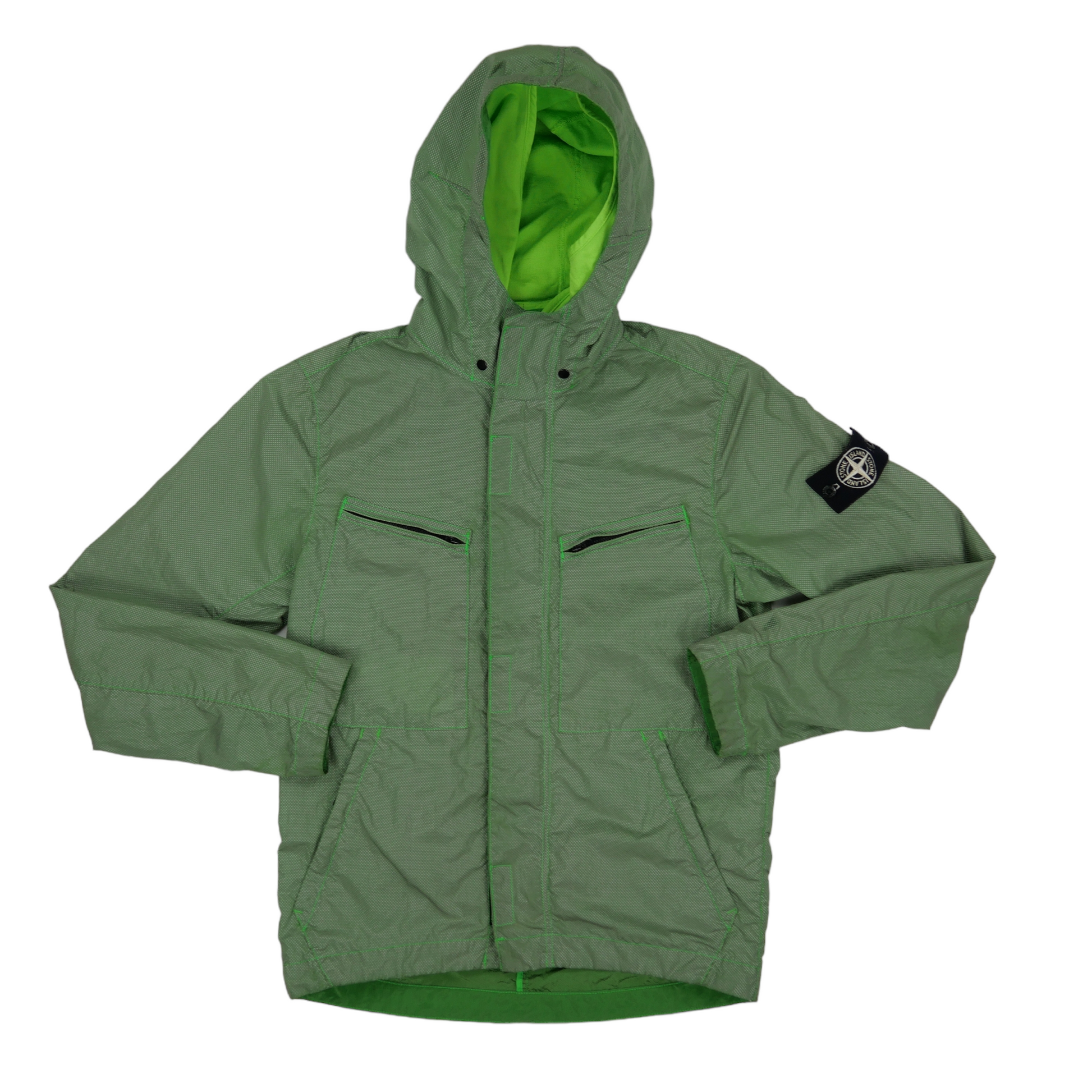 Stone Island Pixel Reflective Green S/S 16 Stone Island Pixel
