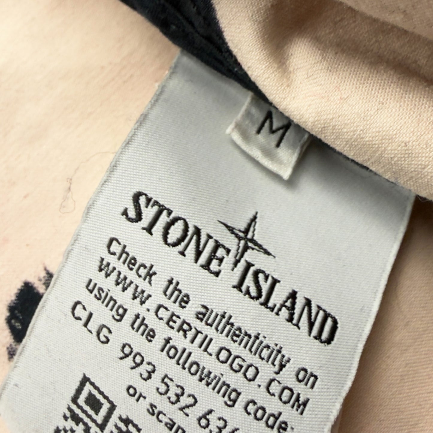 S/S 17 Stone Island Hand Corrosion on Raso Jacket