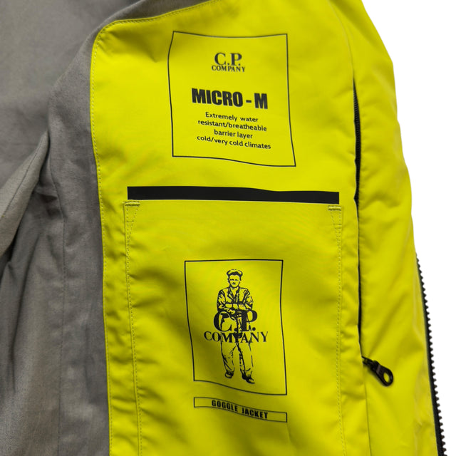C.P. Company Micro M Goggle Jacket - Yellow