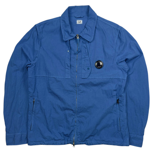 C.P. Company Cotton Blend Overshirt - Blue