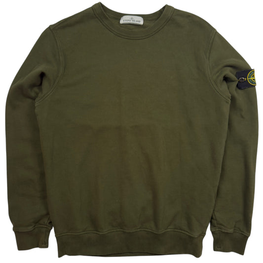 A/W 23 Stone Island Crewneck Sweater - Dark Green
