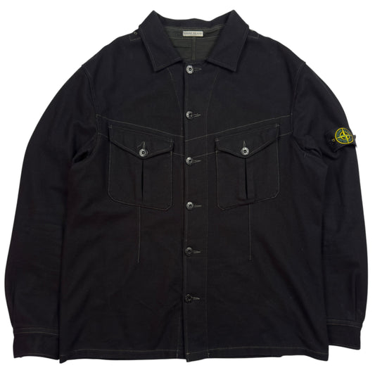 A/W 06 Stone Island Wool Blend Overshirt