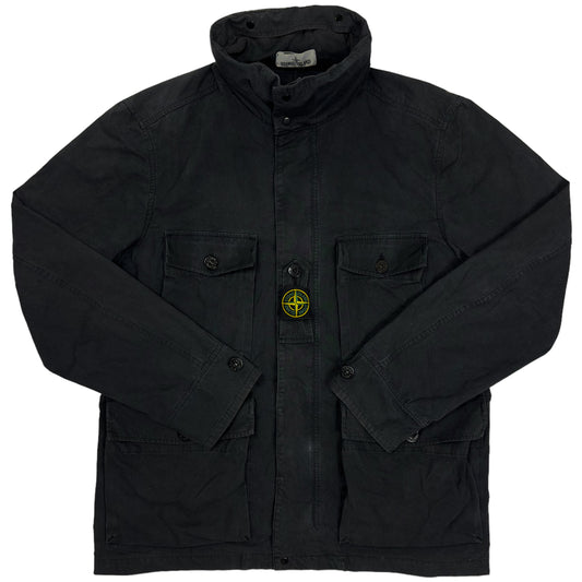 S/S 20 Stone Island Cotton Cordura Field Jacket - Black