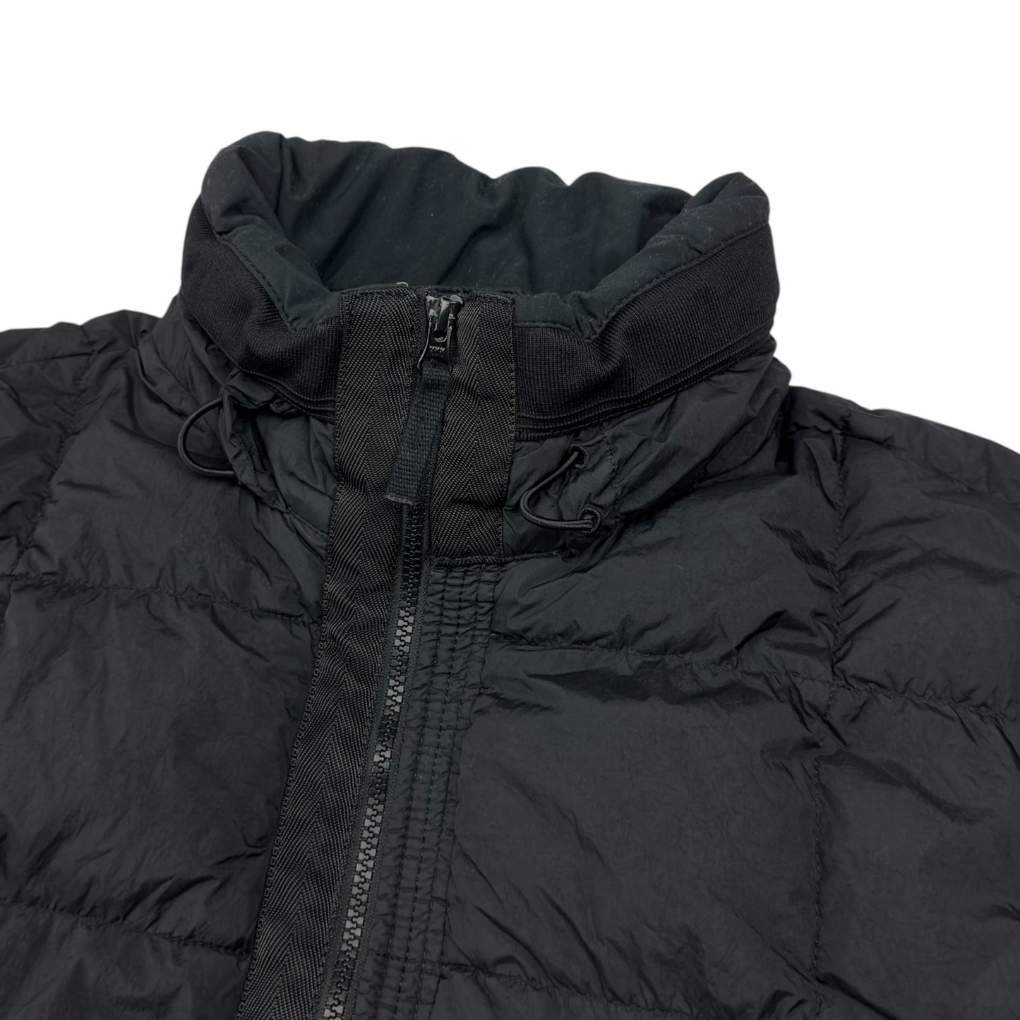 A/W 18 Stone Island Crinkle Reps NY Down Puffer Jacket - Black