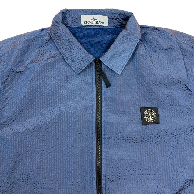 A/W 20 Stone Island Seersucker Nylon Overshirt