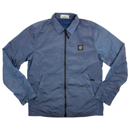 A/W 20 Stone Island Seersucker Nylon Overshirt