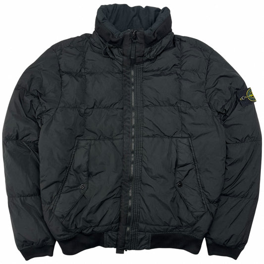 A/W 18 Stone Island Crinkle Reps NY Down Puffer Jacket - Black