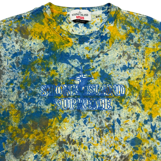 A/W 20 Stone Island X Supreme Paintball T-Shirt