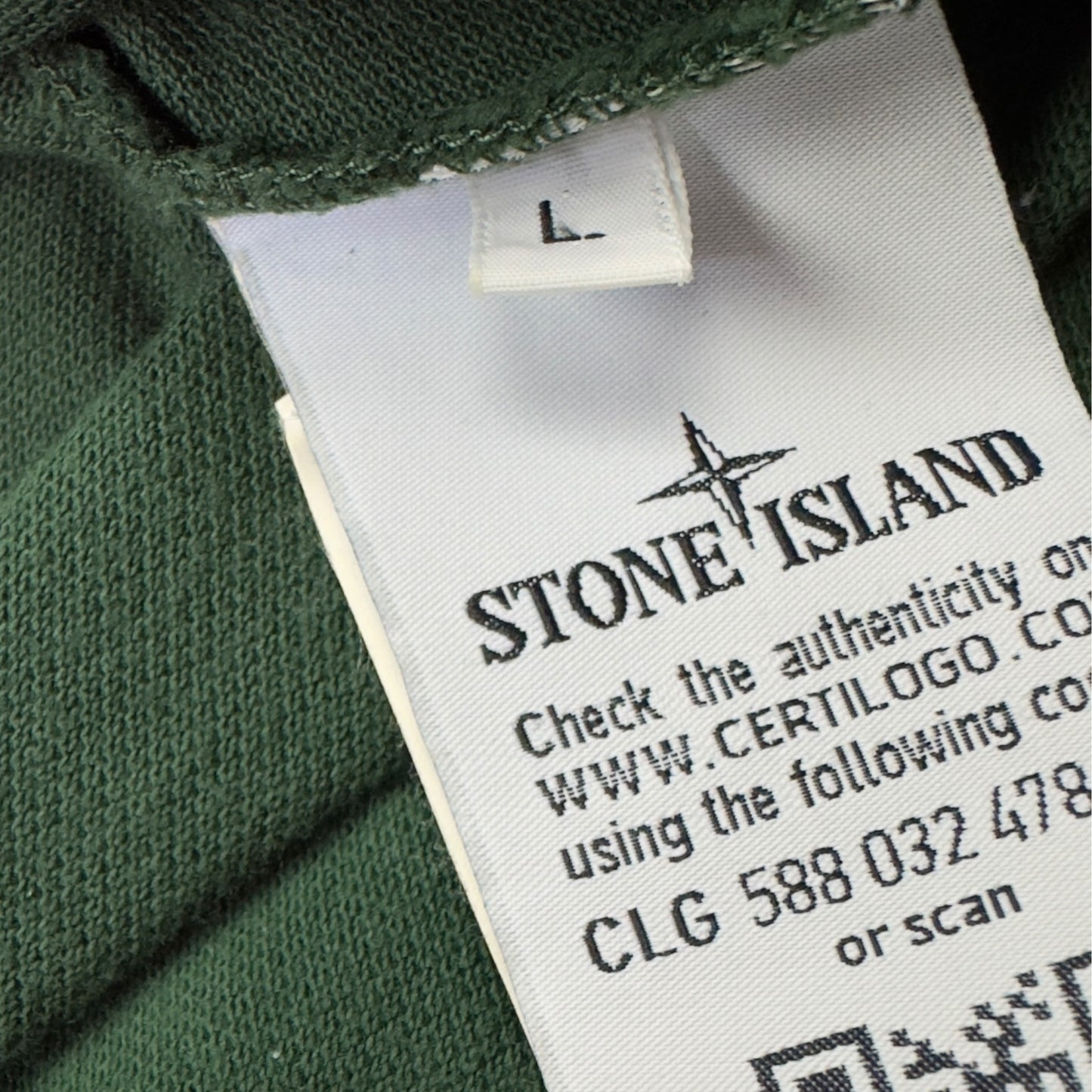 S/S 15 Stone Island Regular Fit Polo Shirt - Dark Green