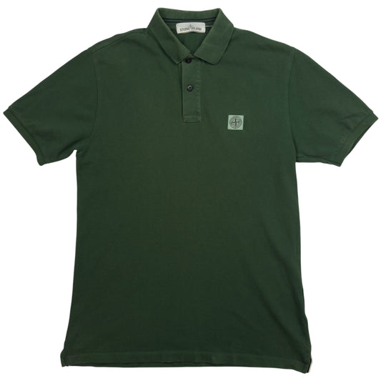 S/S 15 Stone Island Regular Fit Polo Shirt - Dark Green