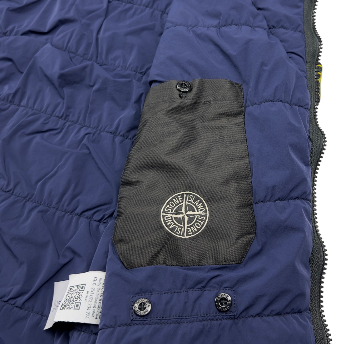 A/W 18 Stone Island Comfort Tech Composite Jacket - Navy