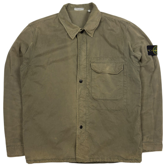 A/W 06 Stone Island Cotton Nylon Blend Overshirt