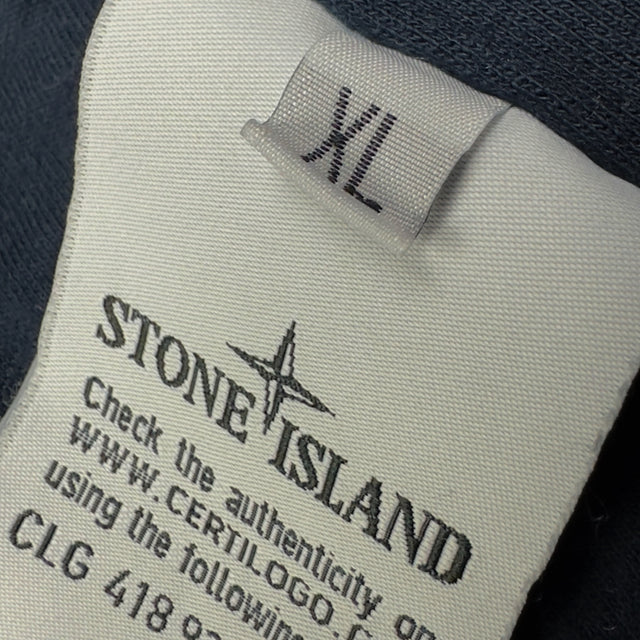 A/W 17 Stone Island Lined Crinkle Reps NY Bomber - Navy