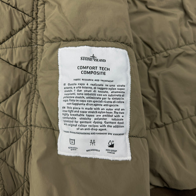 A/W 18 Stone Island Comfort Tech Composite Jacket - Khaki