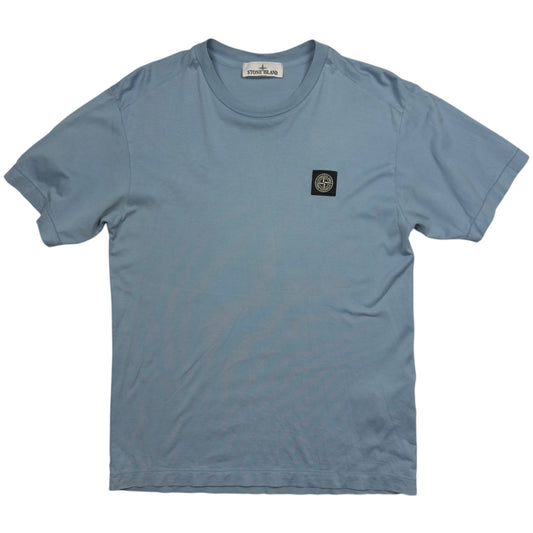 A/W 22 Stone Island Patch T-Shirt - Blue