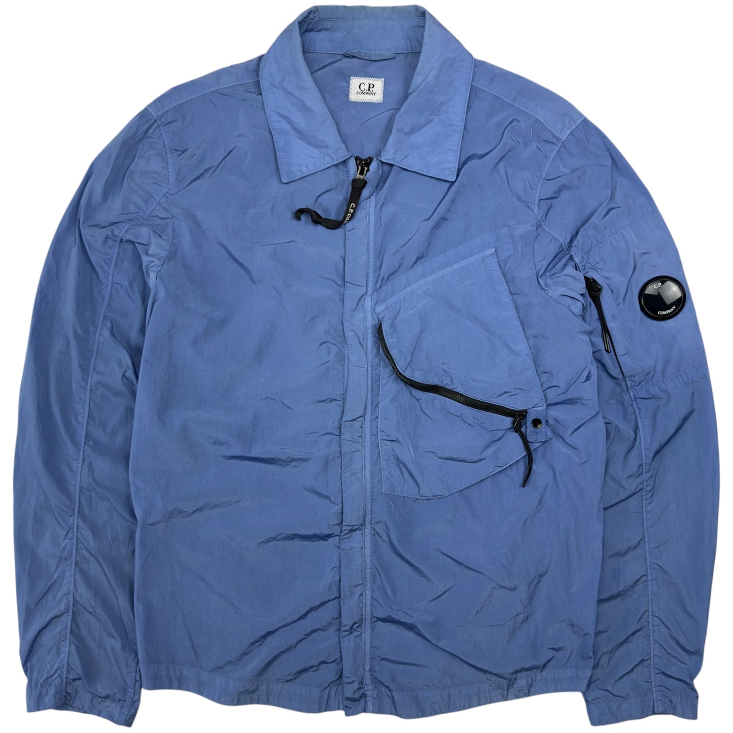 Company Chrome Overshirt Blue – Dans Designer Ltd
