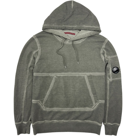 C.P. Company Internally Coloured Envelope ICE Hoodie - Grey