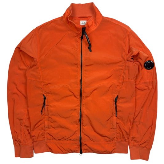 C.P. Company Chrome Bomber Jacket - Orange