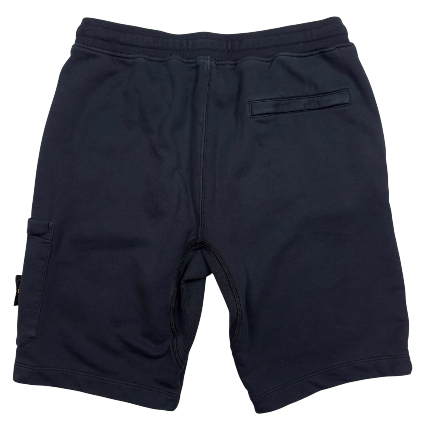 S/S 19 Stone Island Cotton Jersey Cargo Shorts - Navy