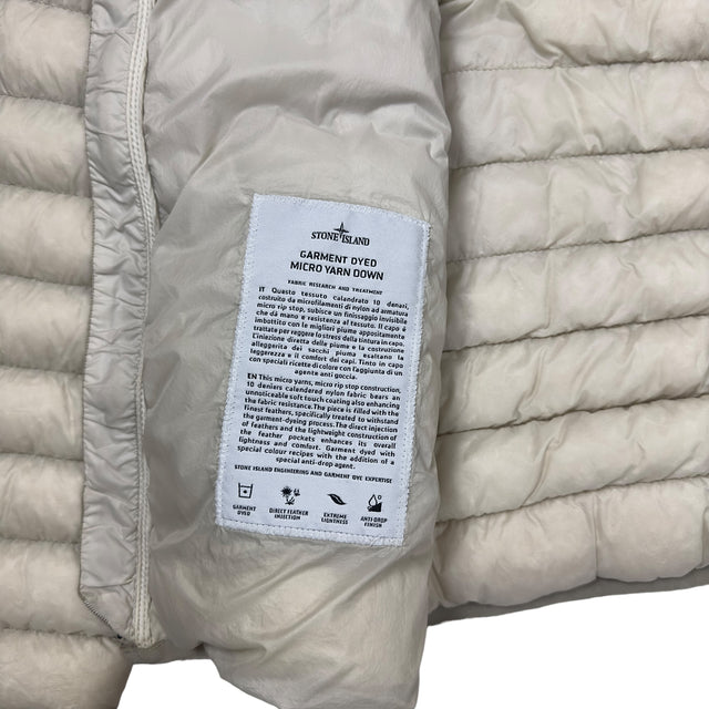 A/W 16 Stone Island Micro Yarn Down Jacket