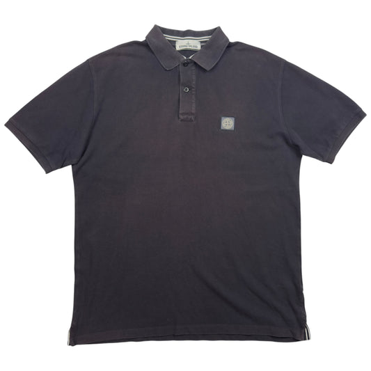 S/S 15 Stone Island Regular Fit Polo Shirt - Black