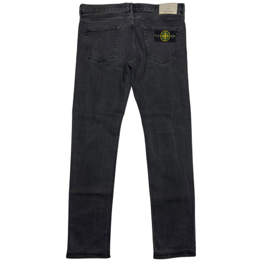 A/W 15 Stone Island Slim Fit Black Jeans 34/33