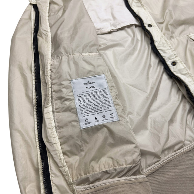 S/S 13 Stone Island Glass Hooded Bomber Jacket