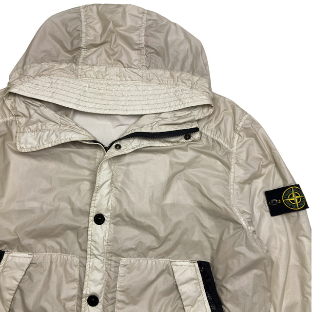 S/S 13 Stone Island Glass Hooded Bomber Jacket