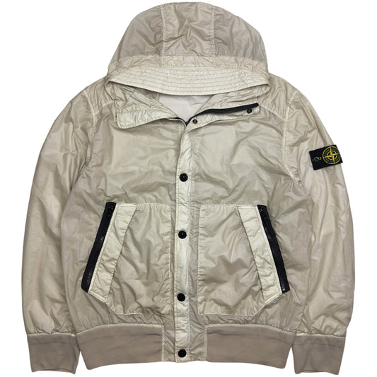 S/S 13 Stone Island Glass Hooded Bomber Jacket