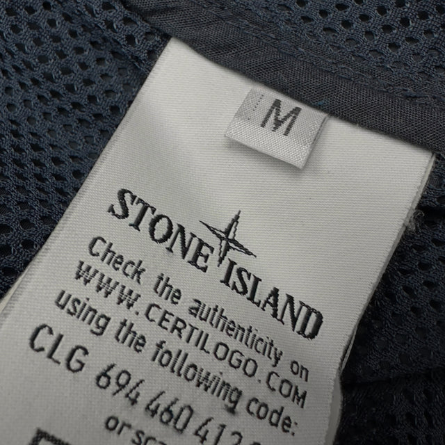 S/S 15 Stone Island Micro Reps Hooded Bomber - Navy