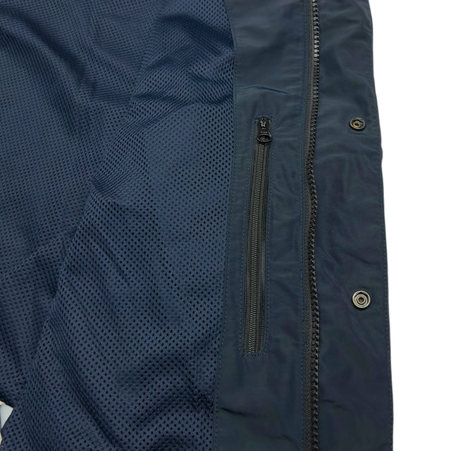 S/S 15 Stone Island Micro Reps Hooded Bomber - Navy