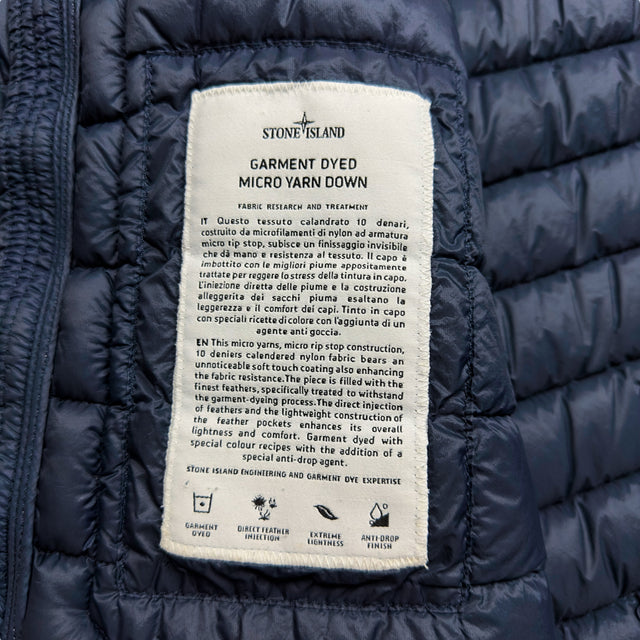 A/W 16 Stone Island Micro Yarn Down Puffer Jacket