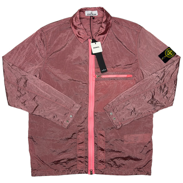 S/S 23 Stone Island Nylon Metal Overshirt - XL