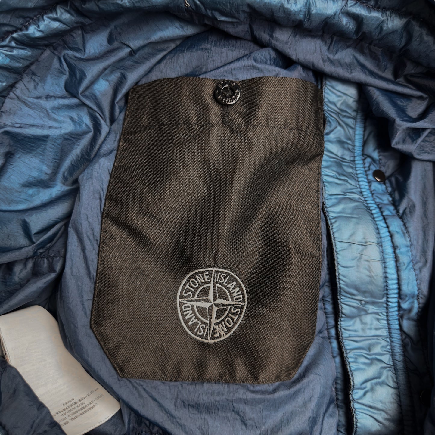 A/W 14 Stone Island Down_26 GR X SQM_N - Ultra Light Down Gilet - Blue