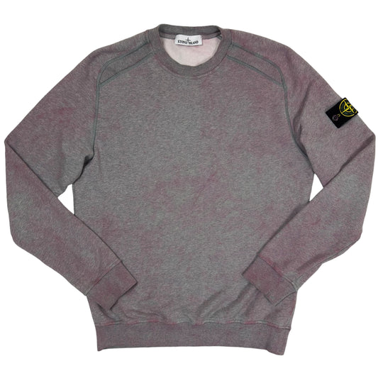 S/S 21 Stone Island Dust Colour Treatment Sweater - Grey