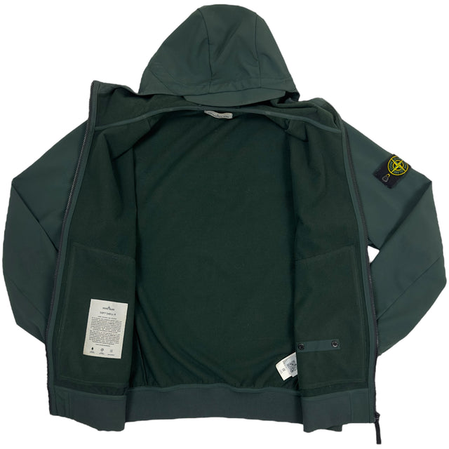 A/W 16 Stone Island Soft Shell - R Fleece Lined Jacket