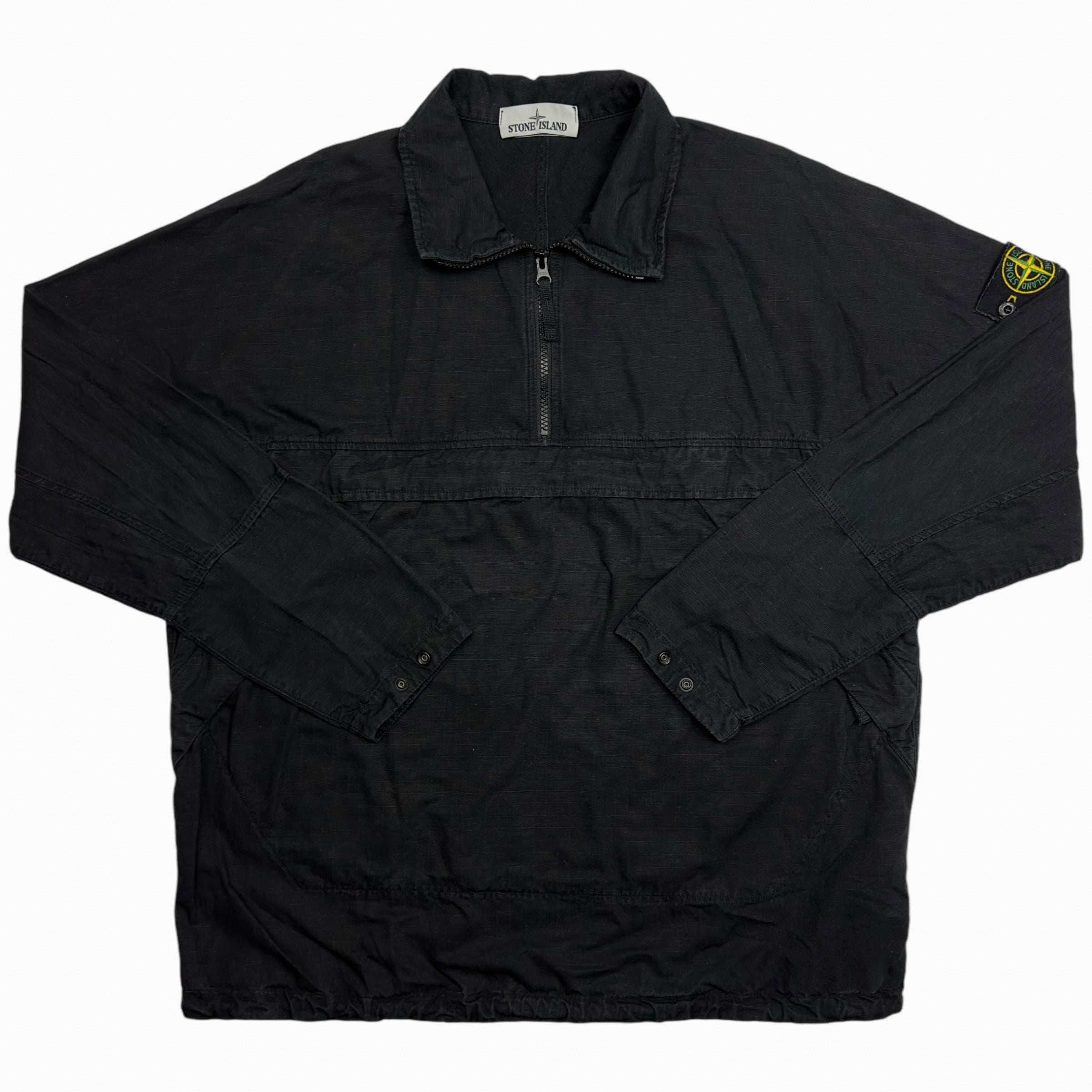 Stone island half zip overshirt on sale