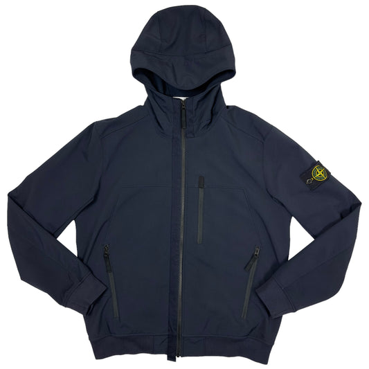 A/W 18 Stone Island Soft Shell R Jacket - Navy